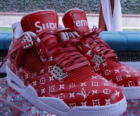 sciarpa lv supreme|Supreme x Louis Vuitton: Shoes & More .